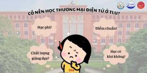 Hành trình chọn ngành Thương mại điện tử Đại học Thủy Lợi