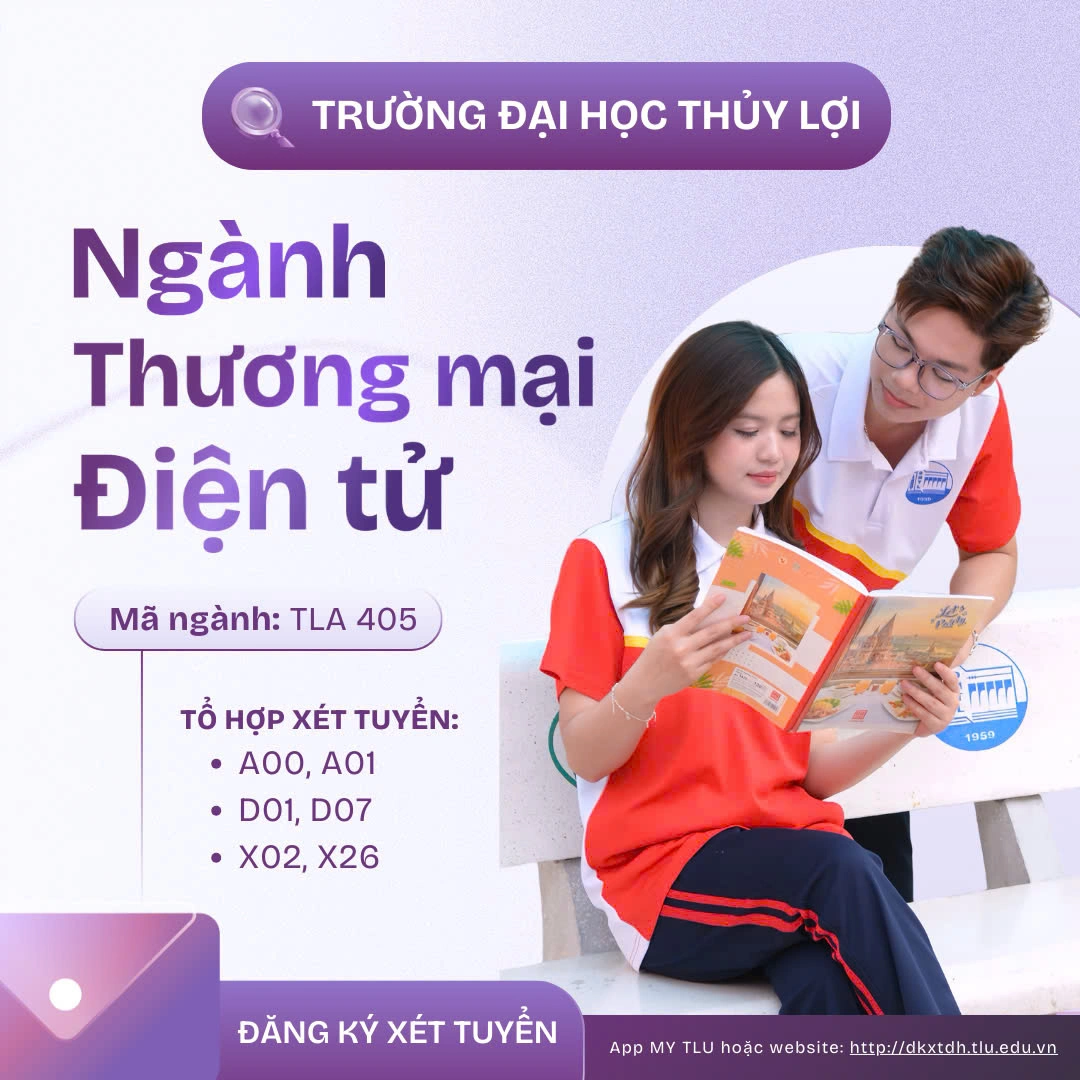 THÔNG TIN TUYỂN SINH NGÀNH THƯƠNG MẠI ĐIỆN TỬ 2025